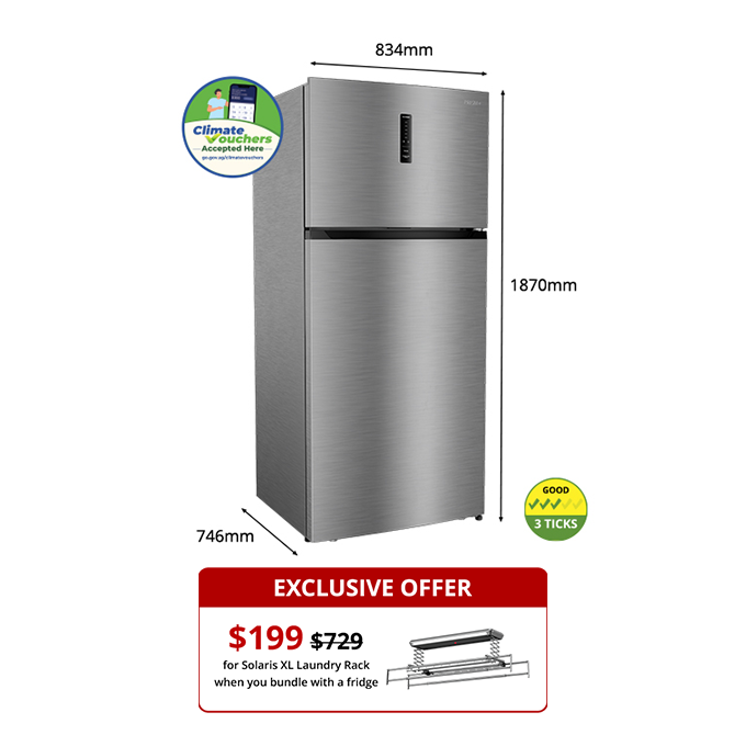 「RT-206540」 PRISM+ PureFresh TMF 640 Refrigerator – PRISM+ Singapore