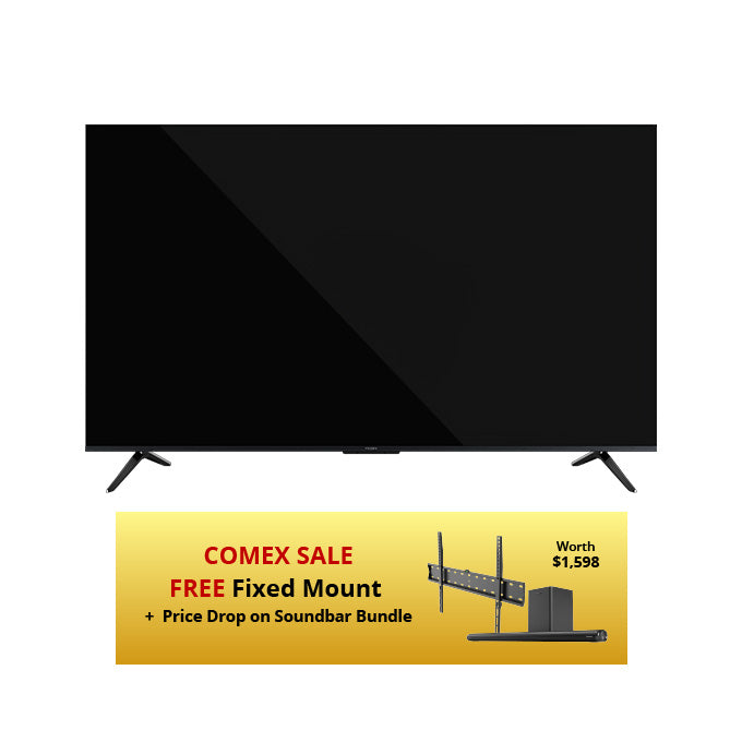 テレビ PRISM+ Q65 Ultra QLED+ 4K AI Google TV 2026 model – PRISM+ Singapore