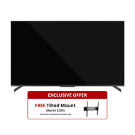 PRISM+ U75 QD Mini-LED 4K AI Google TV - Free Delivery & Install w/ Tilting Mount (FREE) For Website Purchase Only