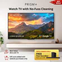 PRISM+ U75 QD Mini-LED 4K AI Google TV