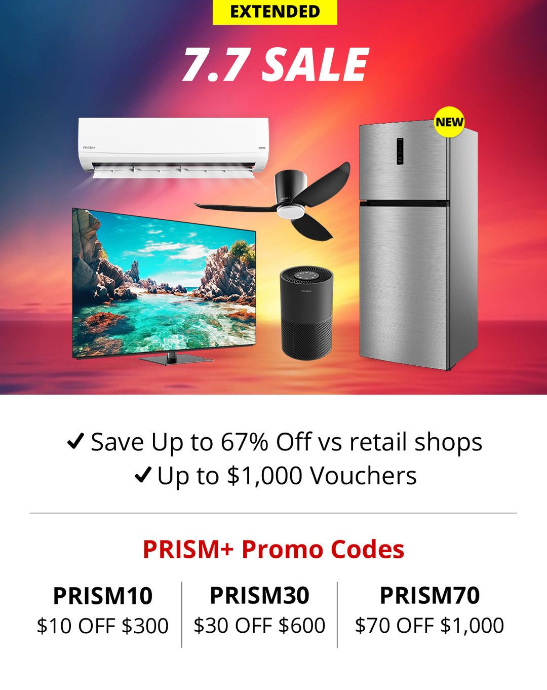 PRISM+ TVs | Singapore's #1 Google TV Brand